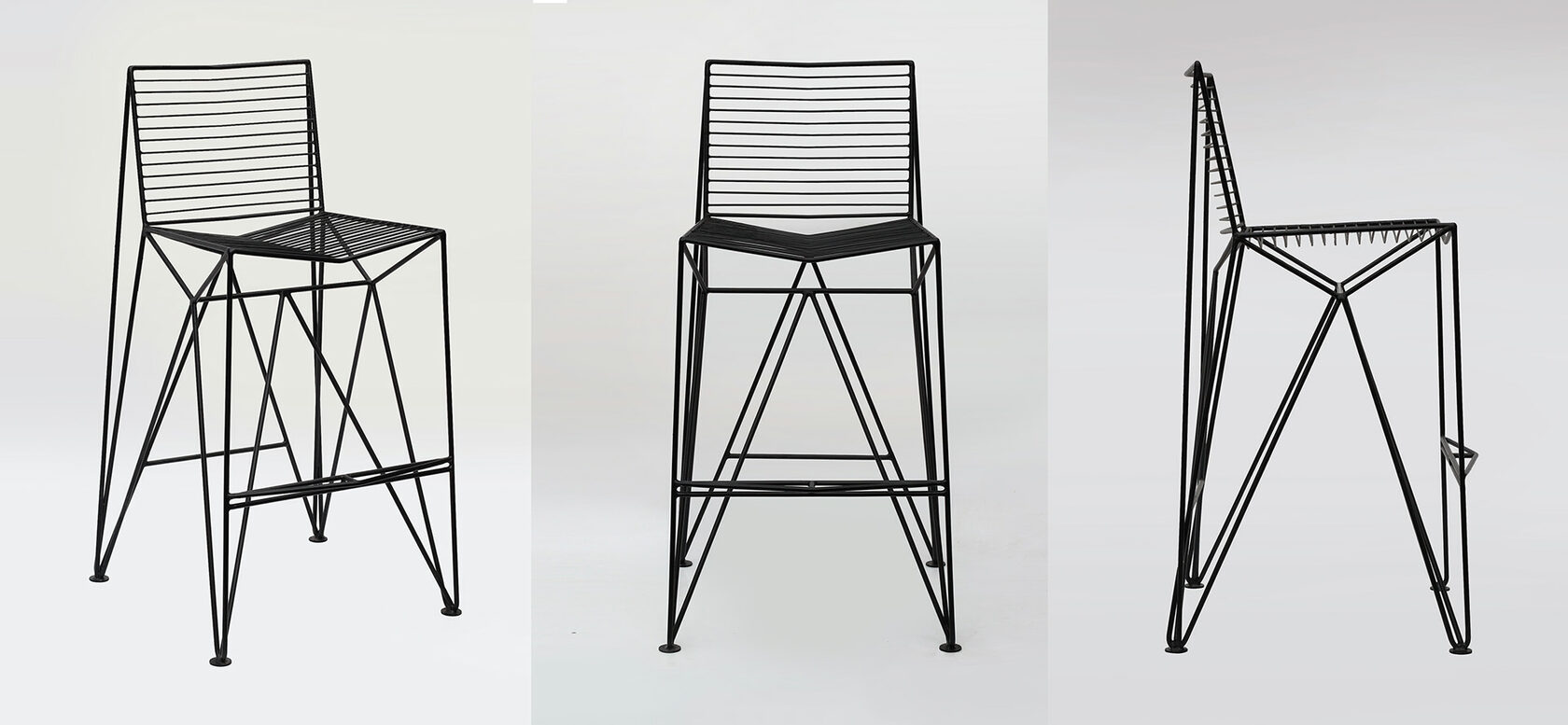 чертежи стульев из профильной трубы в стиле лофт