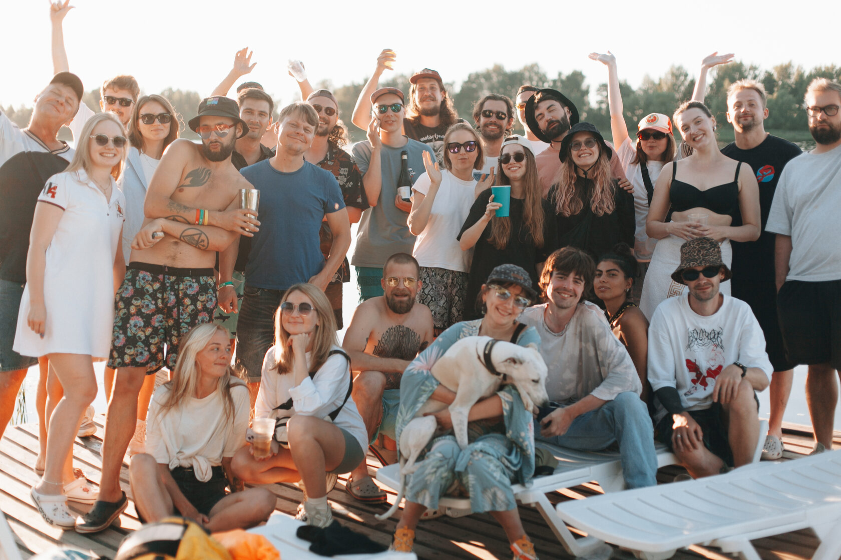 Остров, глэмпинг