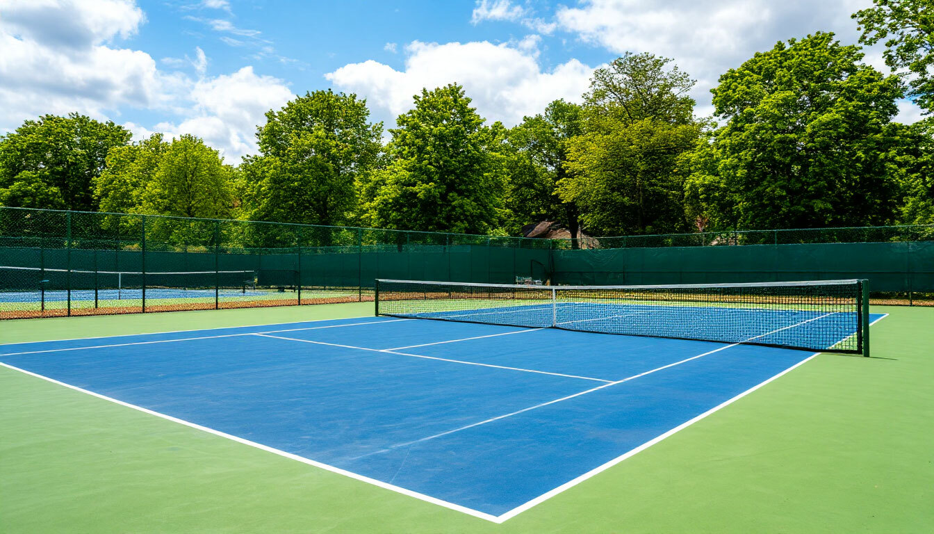 Бесплатный теннисный корт