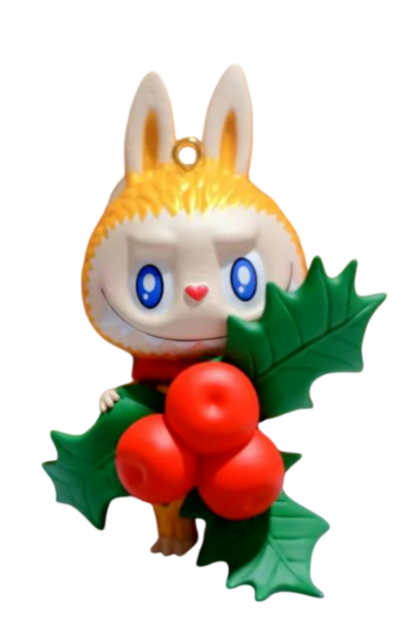 Labubu Christmas Series Christmas Cherry