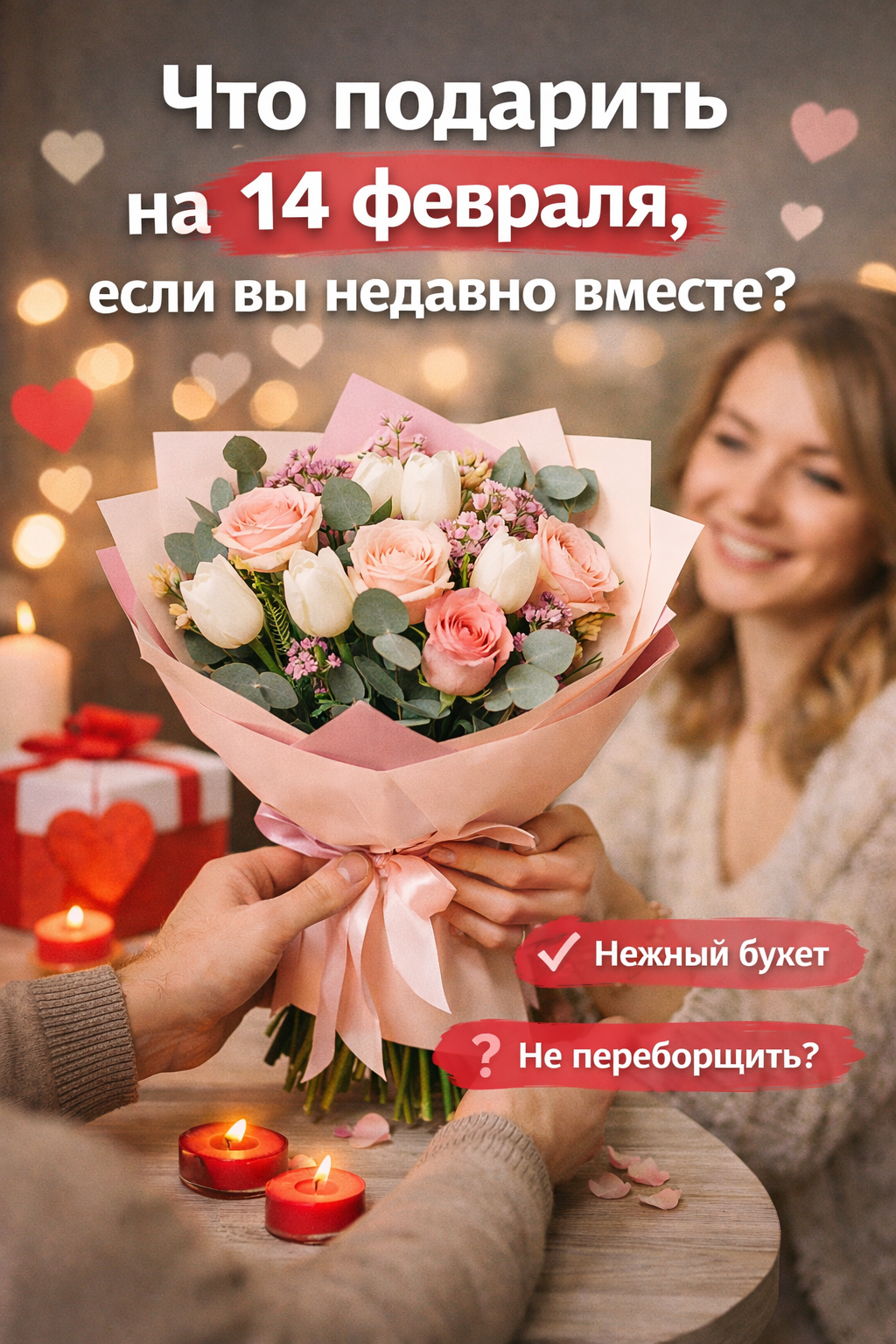 Что подарить на 14 февраля, если вы недавно вместе
