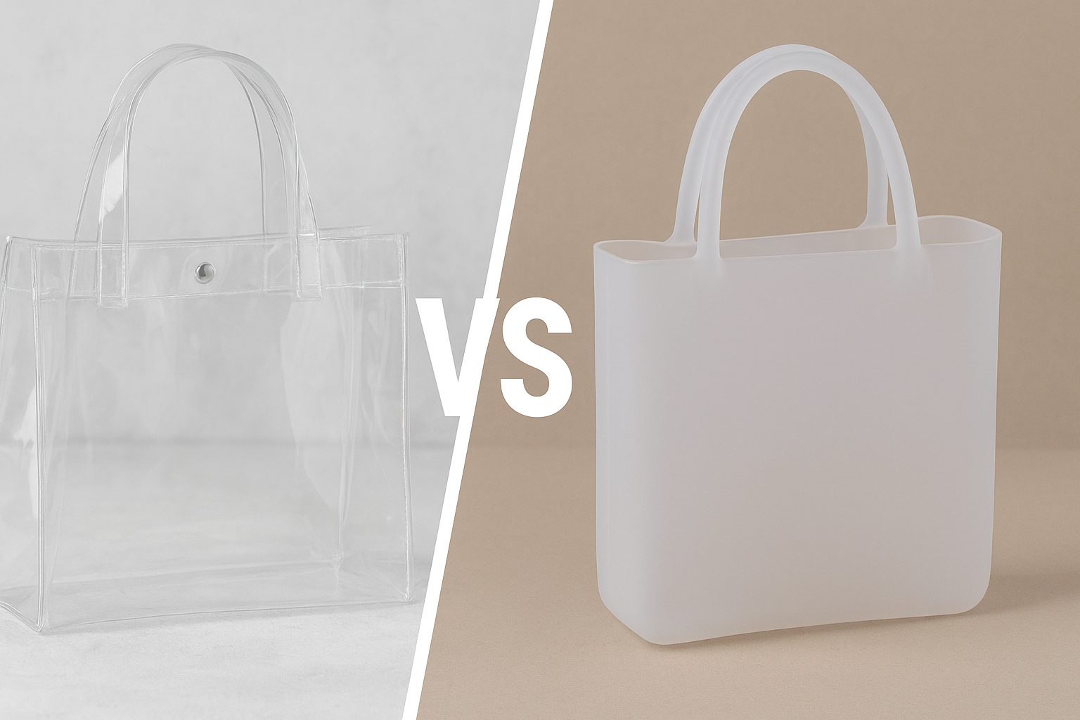 Сумка из ПВХ или силиконовая: что лучше вам подойдет