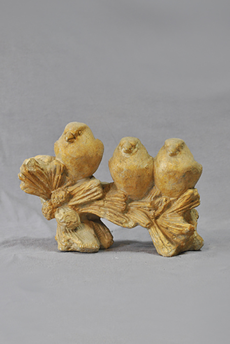 статуэтка три снегиря сидят на ветке