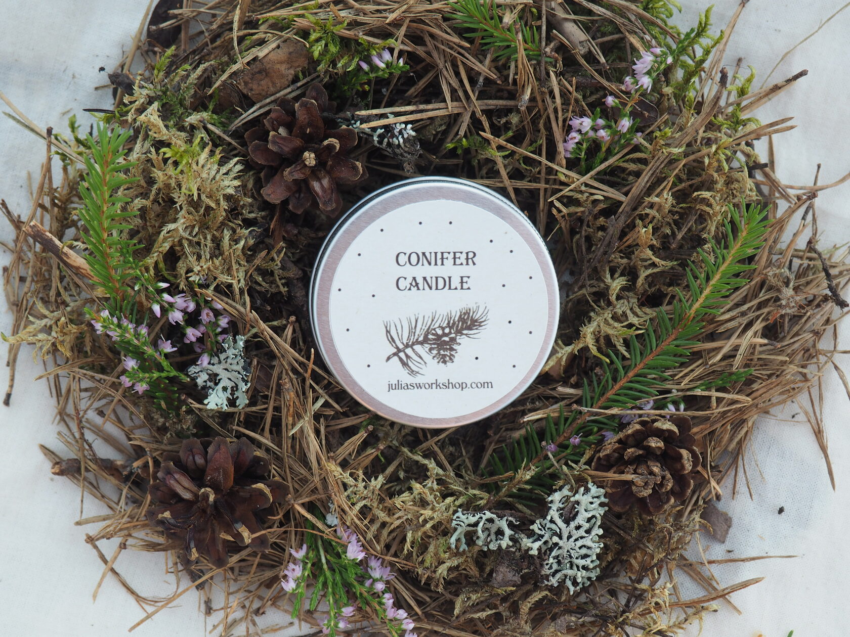 хвойная свечка