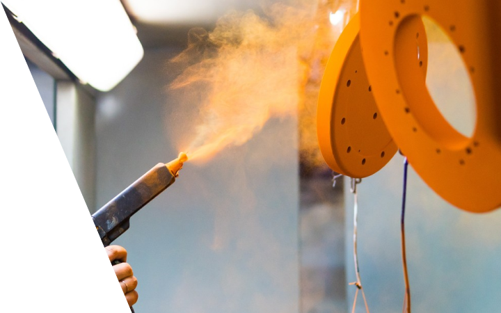 Порошковая покраска металла в Москве. Любые металлоконструкции и изделия.