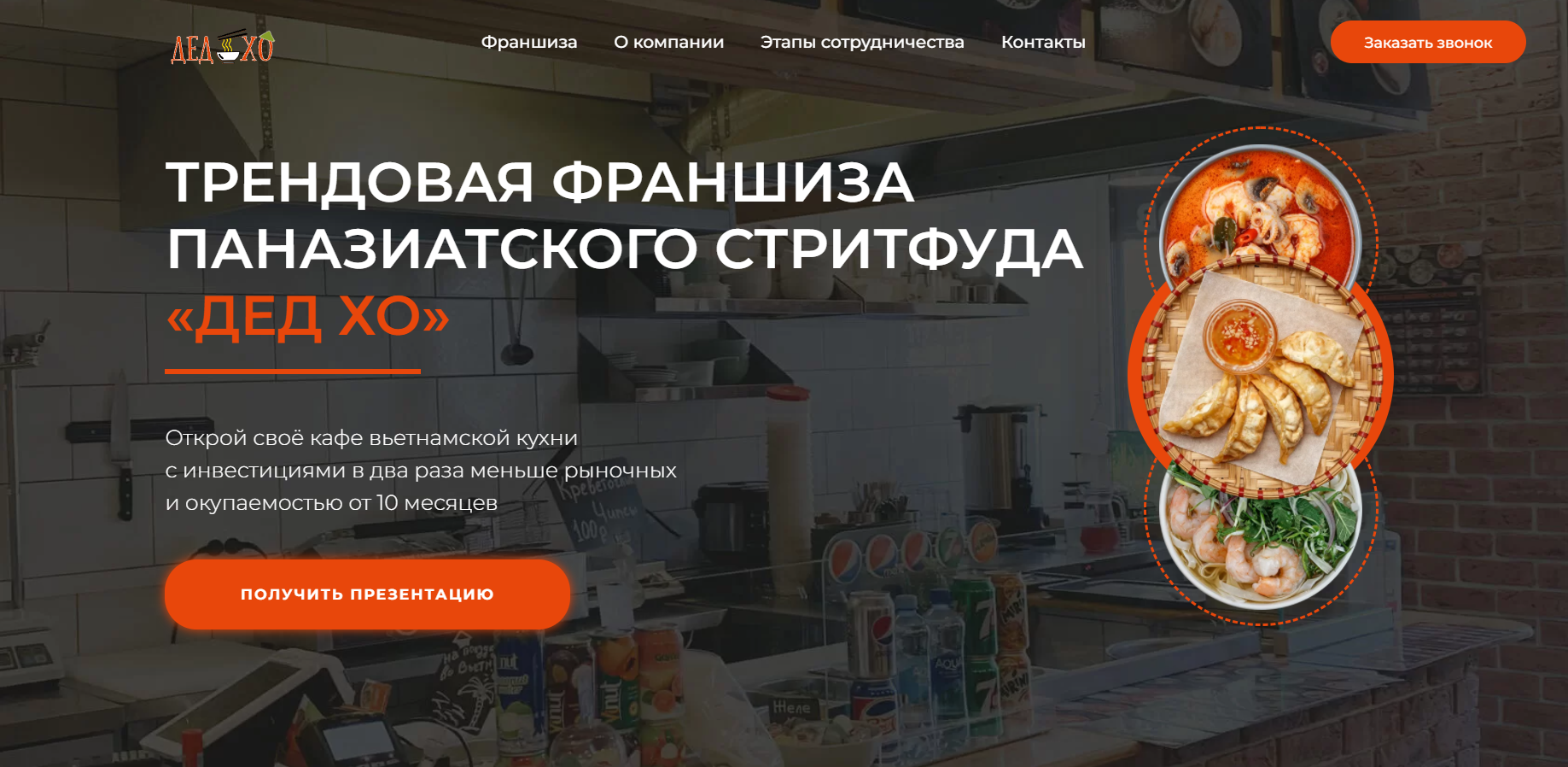 ТРЕНДОВАЯ ФРАНШИЗА ПАНАЗИАТСКОГО СТРИТФУДА «ДЕД ХО»