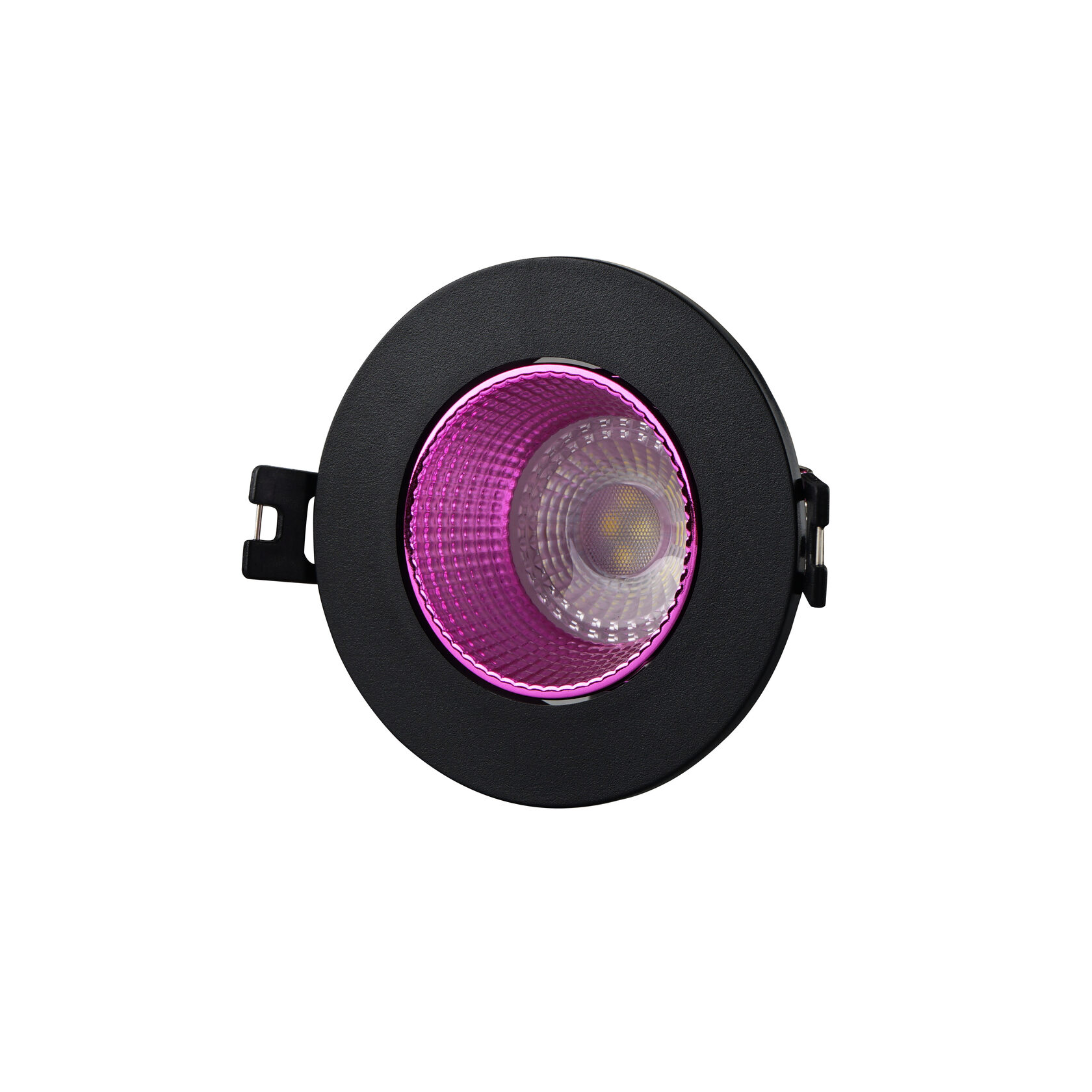 Встраиваемый светильник GU5.3 LED черный/розовый пластик Denkirs DK3061-BK+PI DK3061-BK+PI