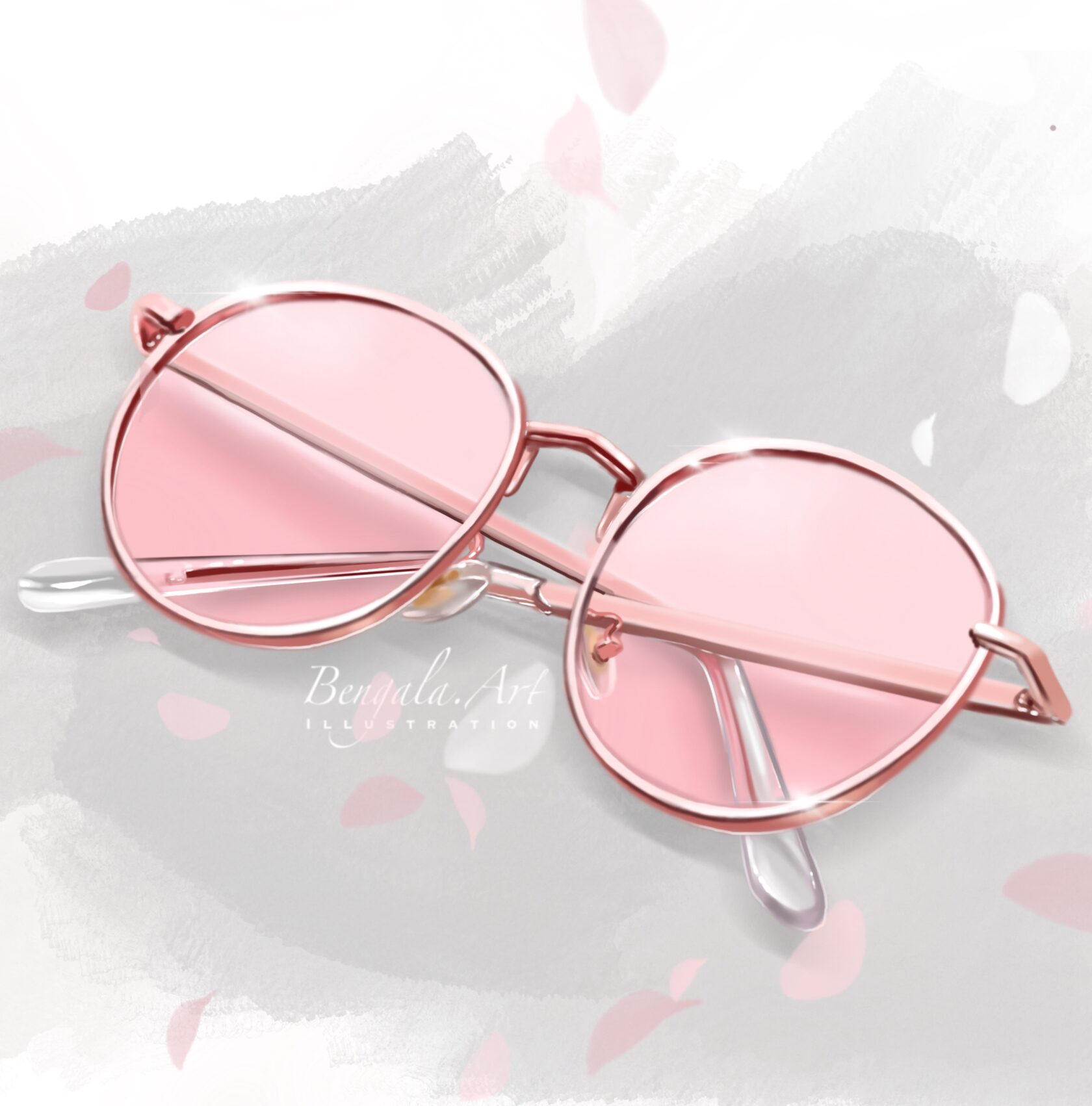 Digital-рисунок очки