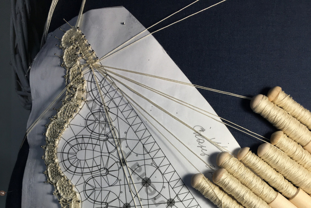 Фото изделия в работе