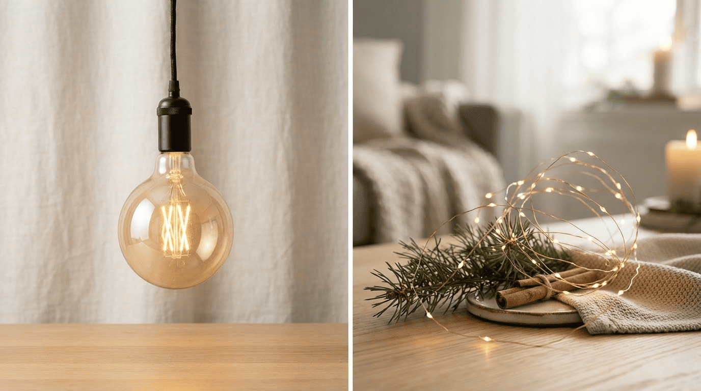 Сравнение филаментной и LED лампы