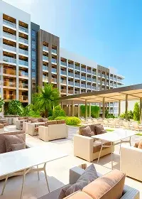 Терраса курортного отеля Alean Select Agoy