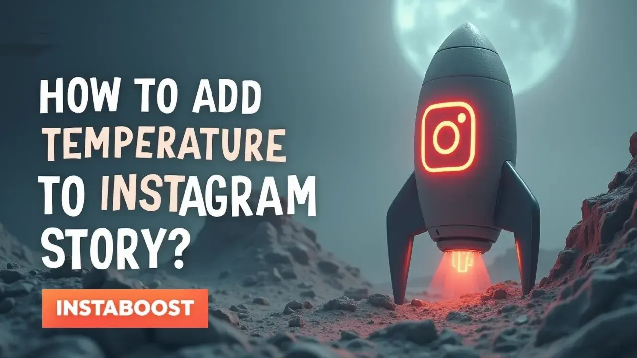 How To Add Temperature To Instagram Story?