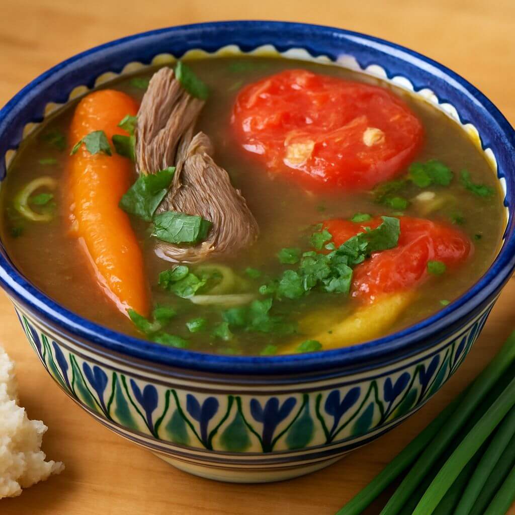 шурпа в афганском казане