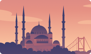 Иллюстрация про Турцию