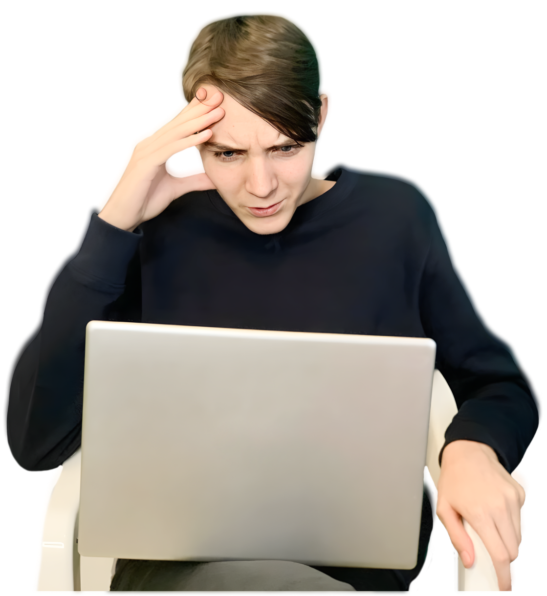 Мальчик хочет учить английский язык с удовольствием