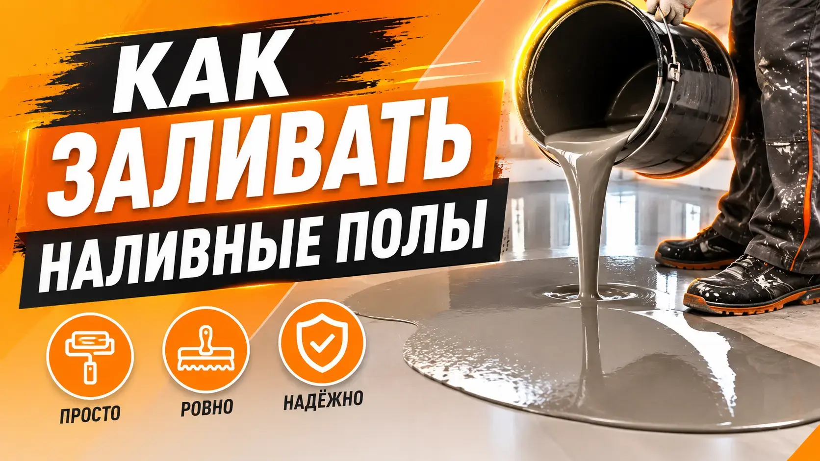 Как заливать наливной пол: инструкция и ошибки