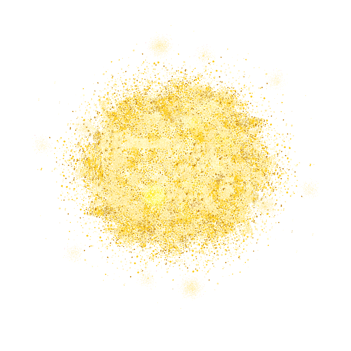 Золотистой пыльцы