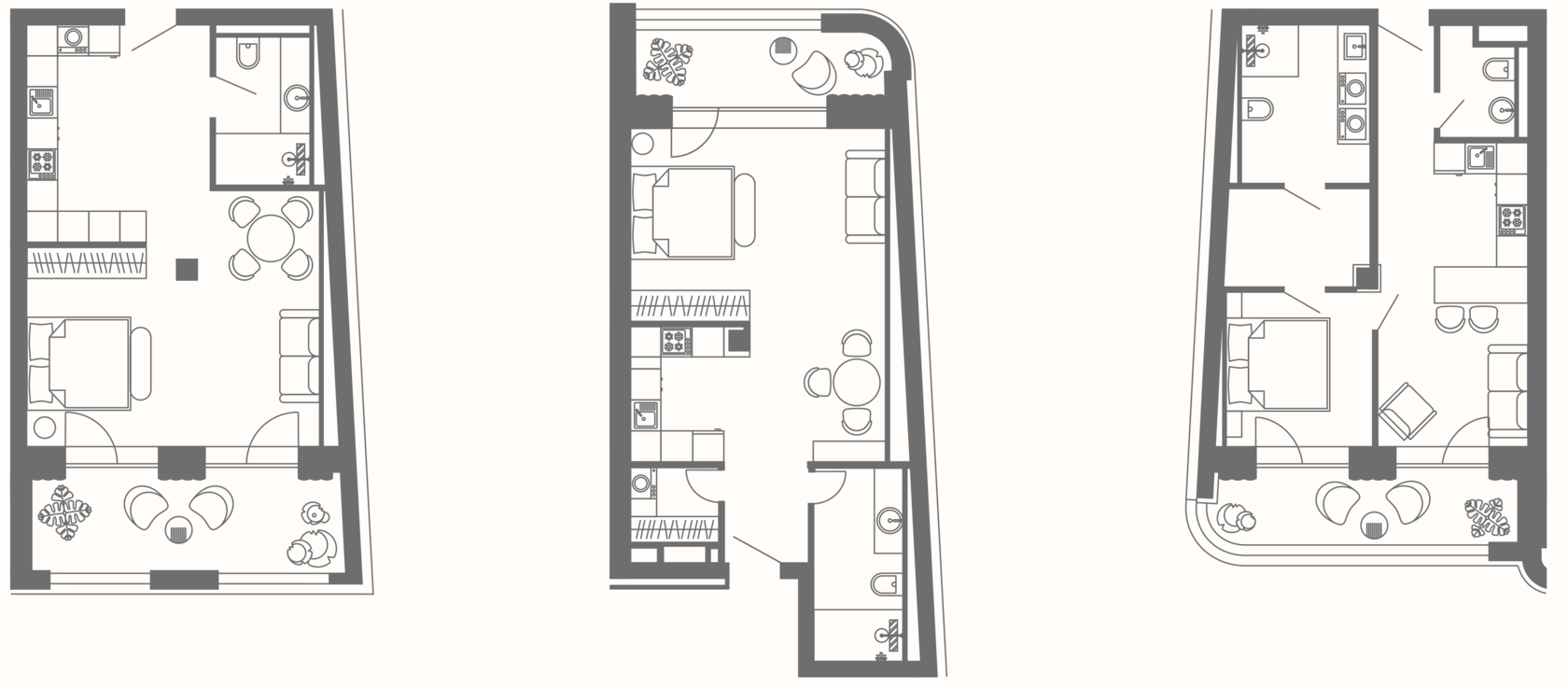 планировки 28 м жк рамада сочи