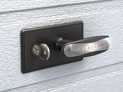 Ригельный замок для секционных ворот