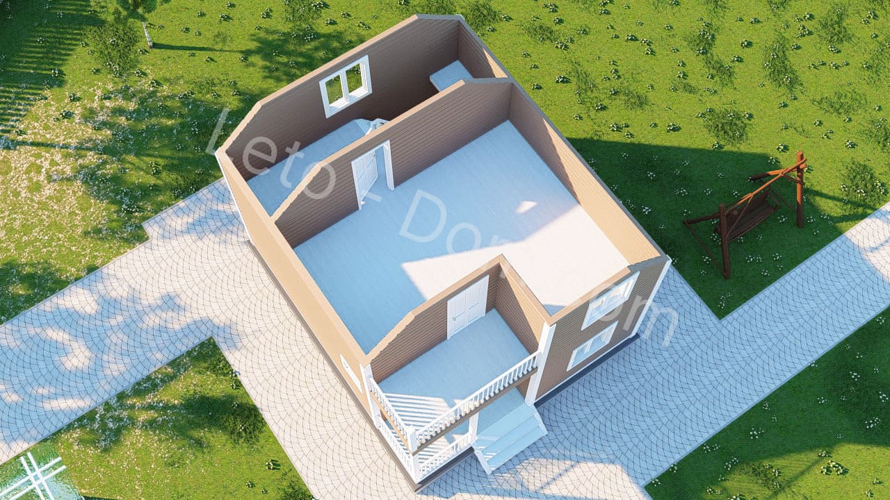 дом из бруса