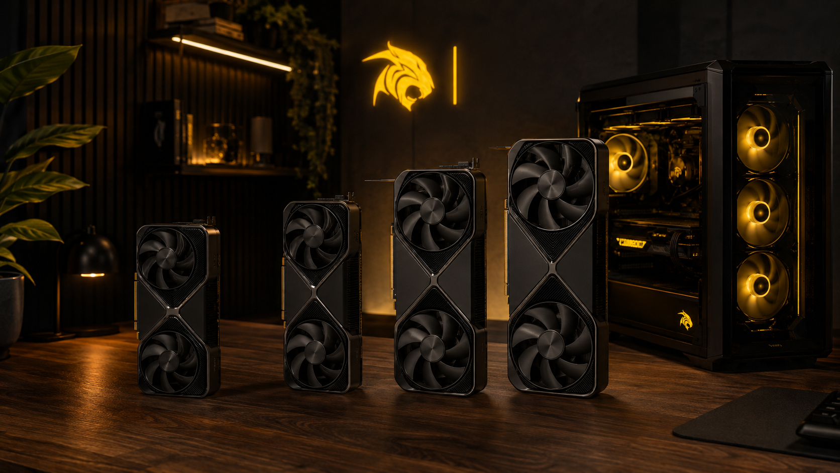 Сравнение RTX 5070, RTX 5070 Ti, RTX 5080 и RTX 5090