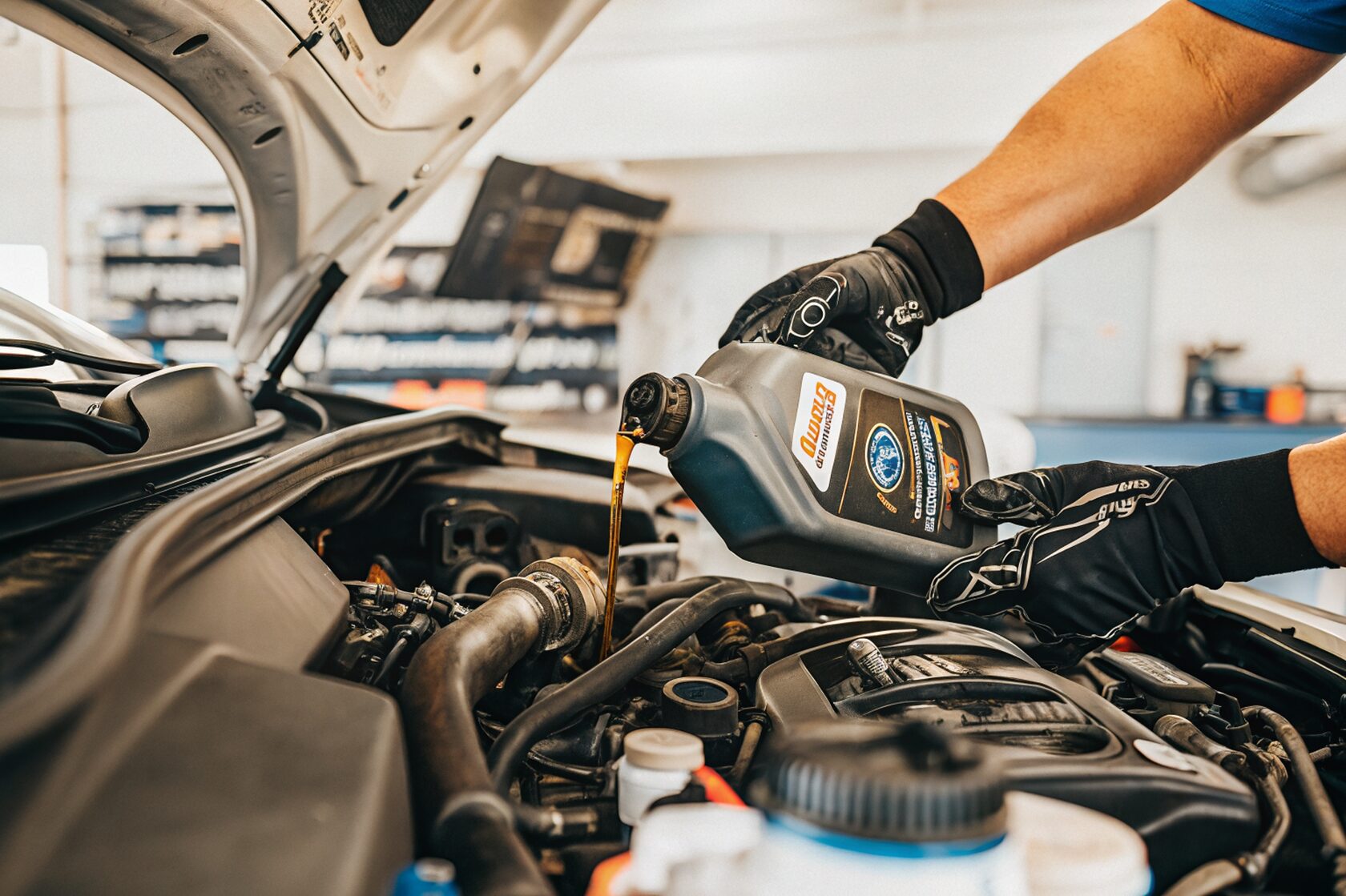 change car oil in Dubai UAE