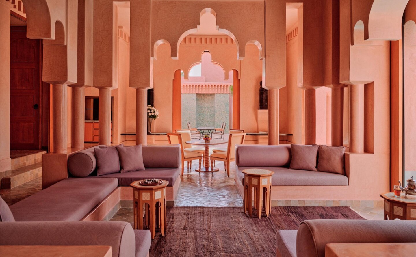 Люксовый отель Amanjena в Марракеше