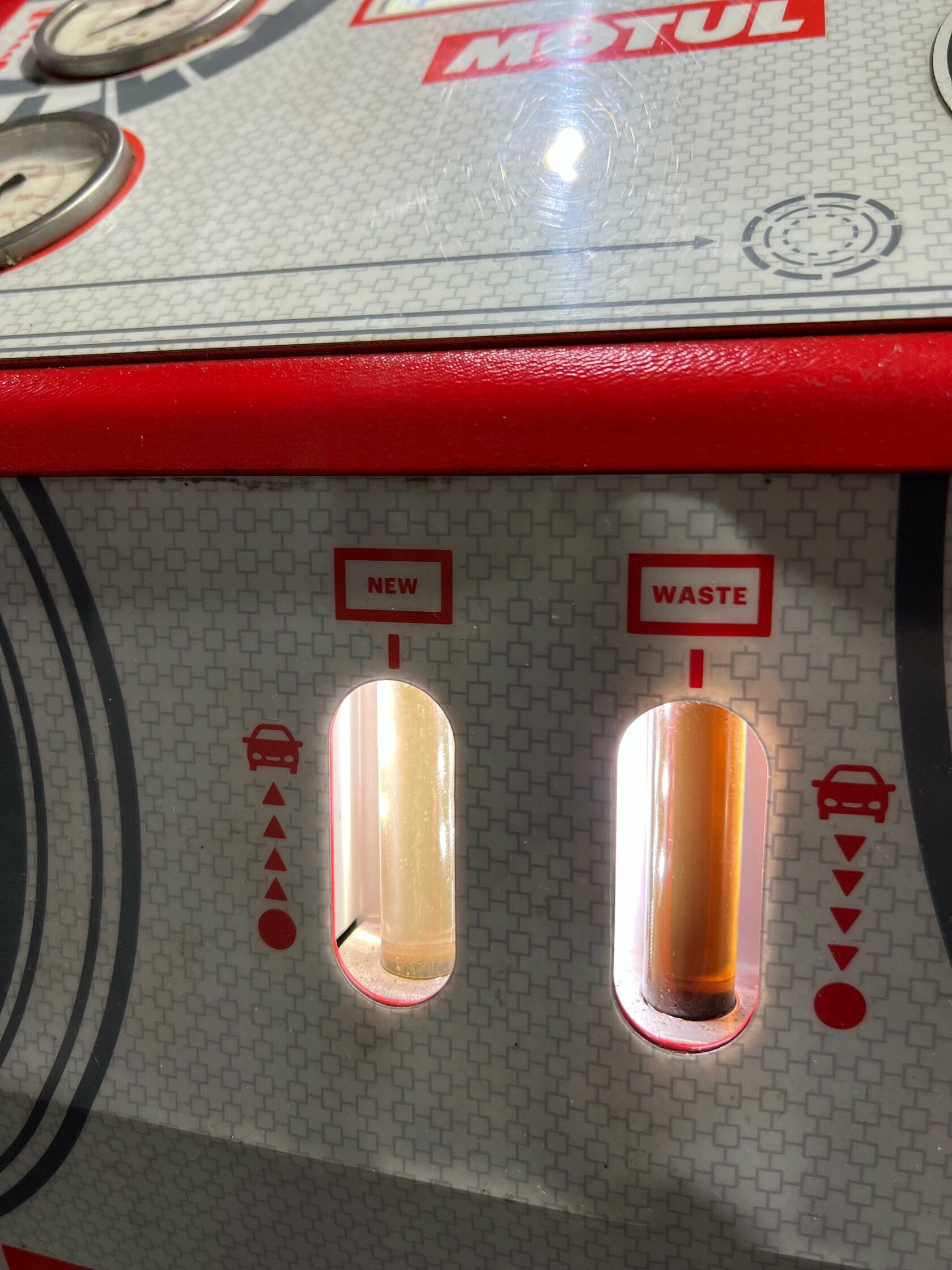 Процесс аппаратного замещения масла