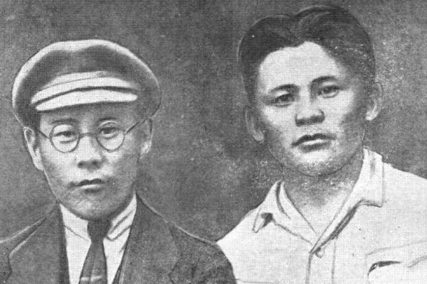 Платон Ойунский и Максим Аммосов