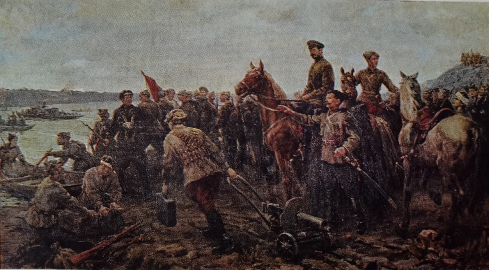 М.В.Фрунзе и В.И.Чапаев под Уфой, 1942 г.