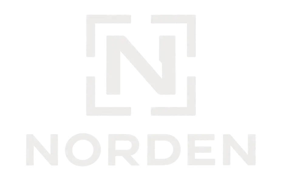 Айдентика и рекламные материалы бренда NORDEN