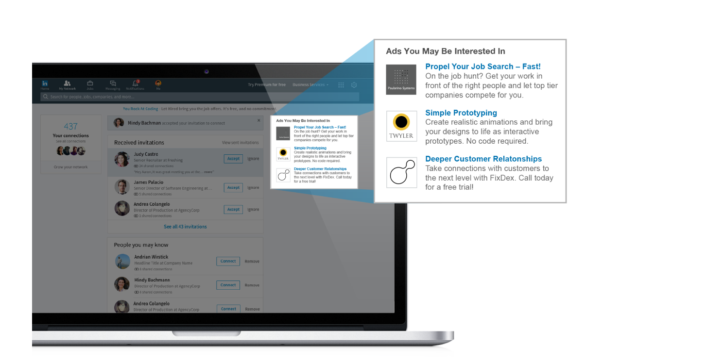 LinkedIn Text Ads