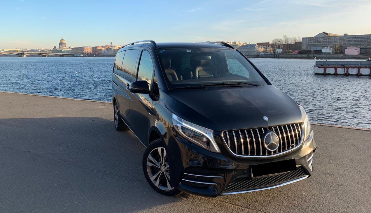 Mercedes V-class с водителем