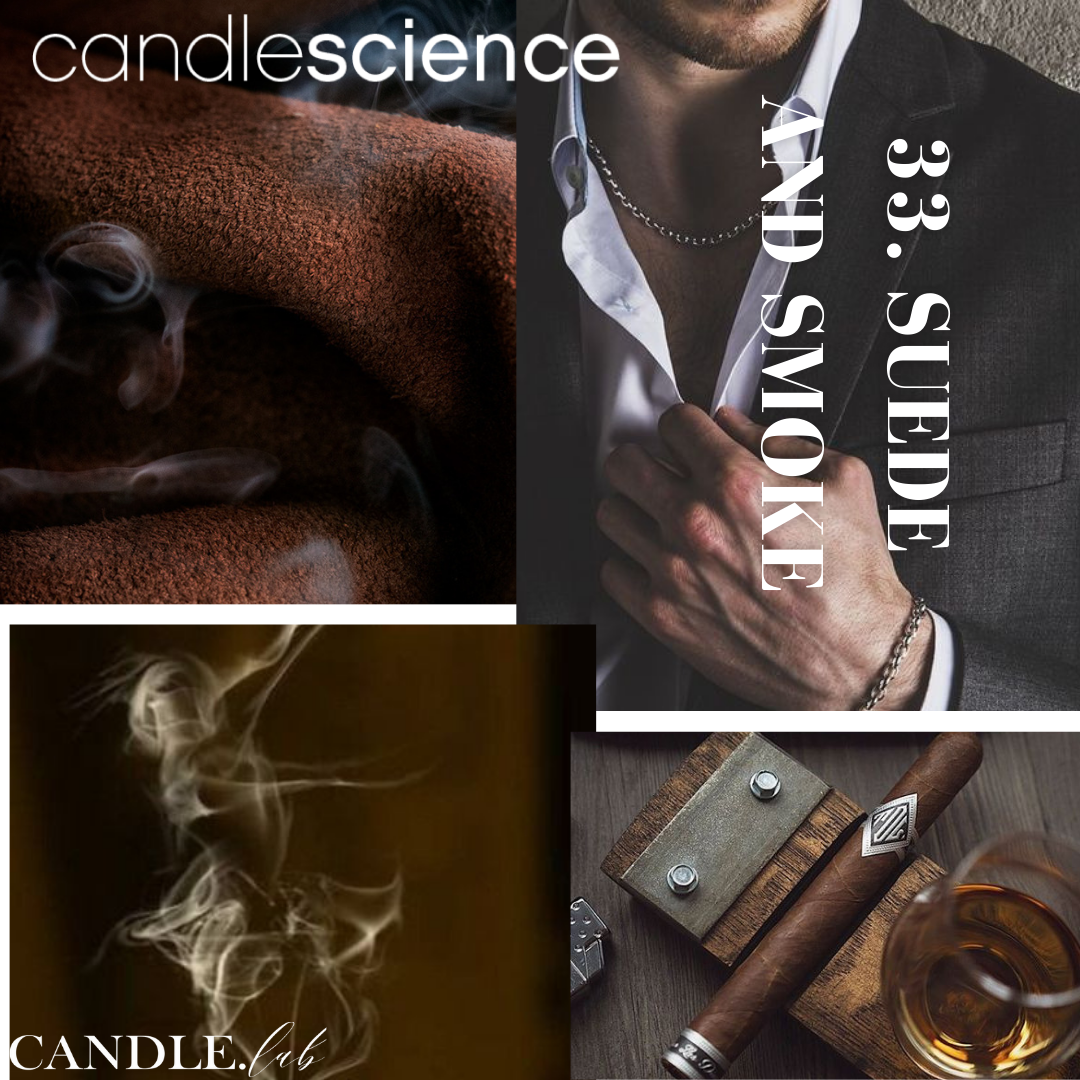 Ароматическое масло 33. Suede and Smoke (CandleScience, США) выводится с продаж поставщиком с 10.01.24 г