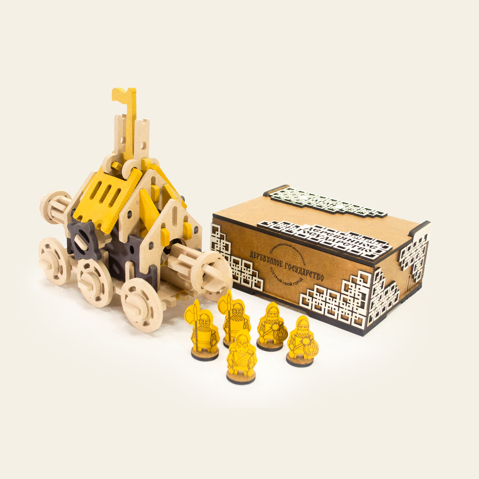 Деревянный конструктор «Таран» из серии «Орудия Деревянного государства»