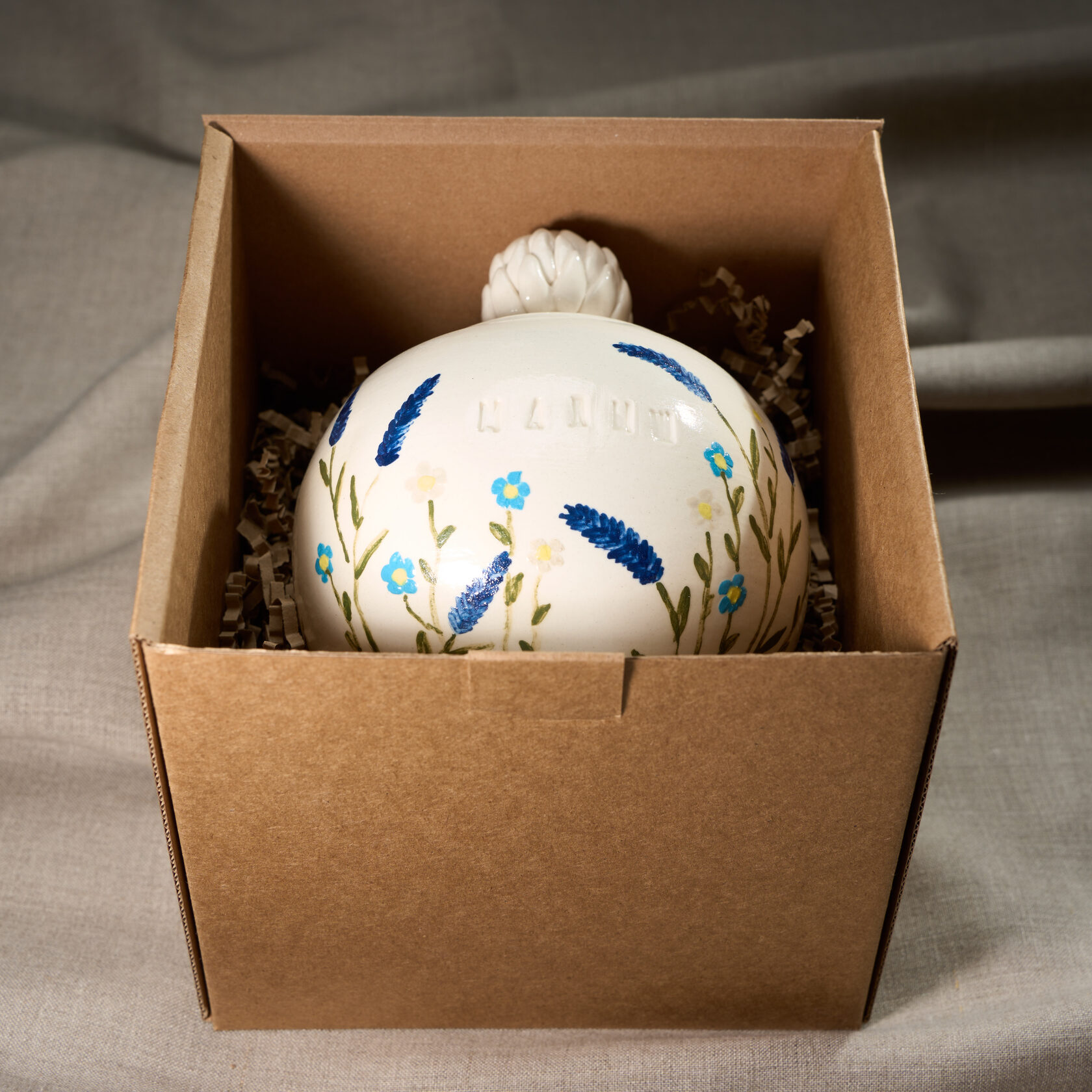 керамическая урна для праха собаки москва в упаковке