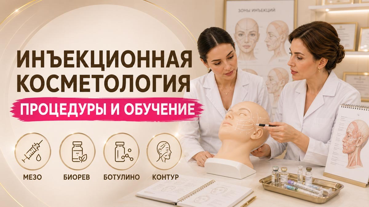 Инъекционная косметология: какие процедуры существуют и чему обучают на курсах