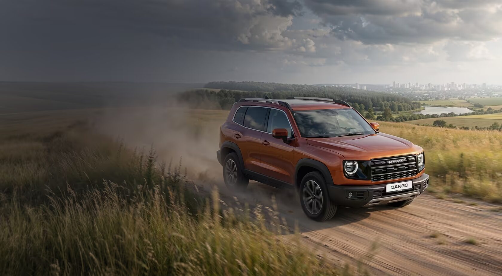 HAVAL H3 на горной дороге