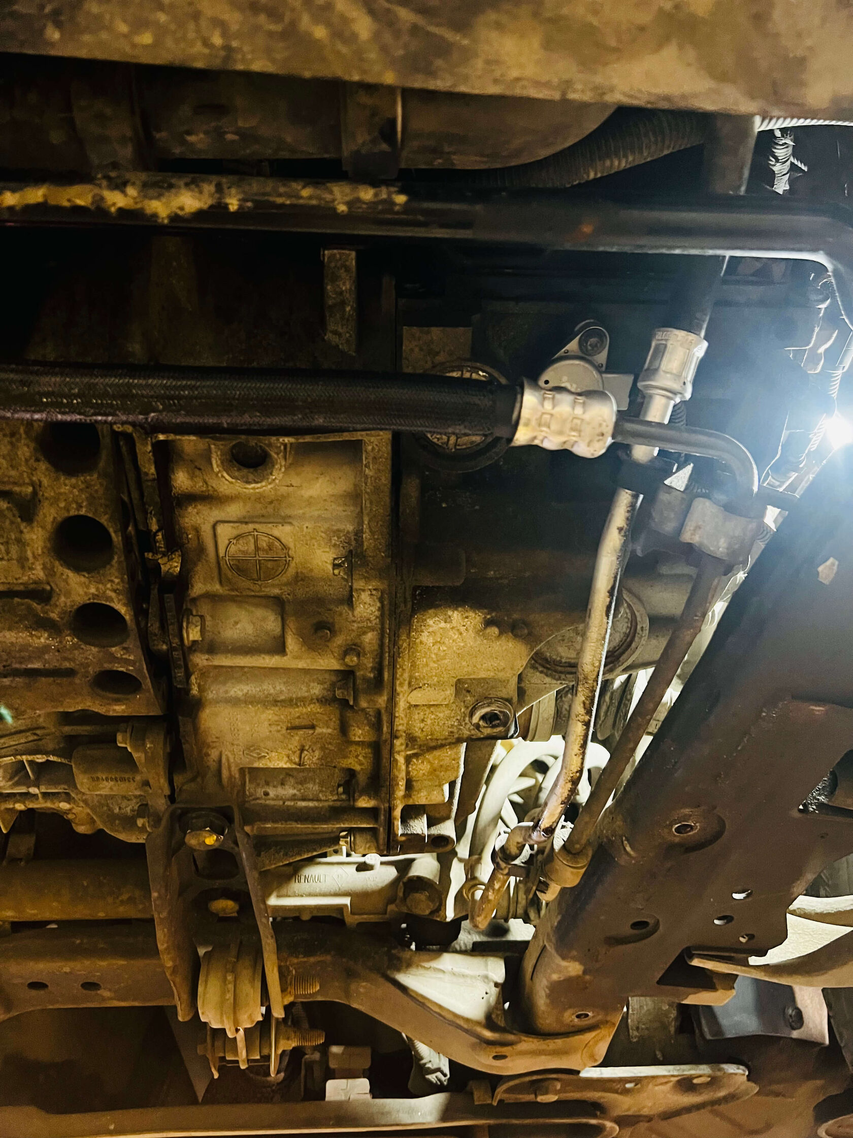 Renault Kaptur аппаратная замена масла