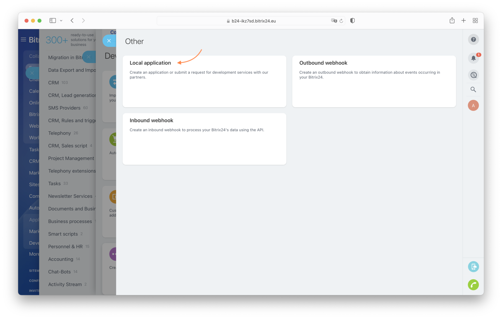 How To Add Form Data To Bitrix24 | Tilda Help Center