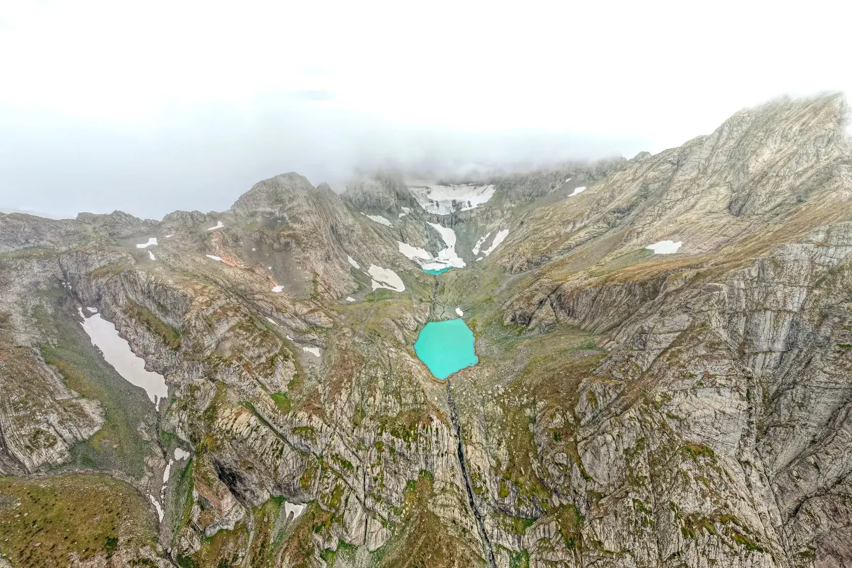 озеро Лакумураш с птичьего полета