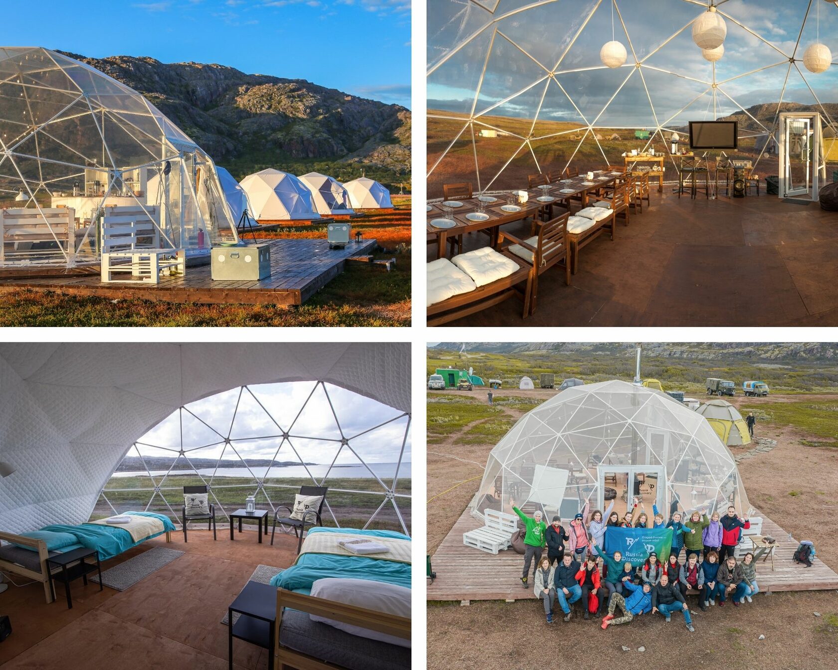 глэмпинги russiadiscovery на кольском полуострове и в карелии