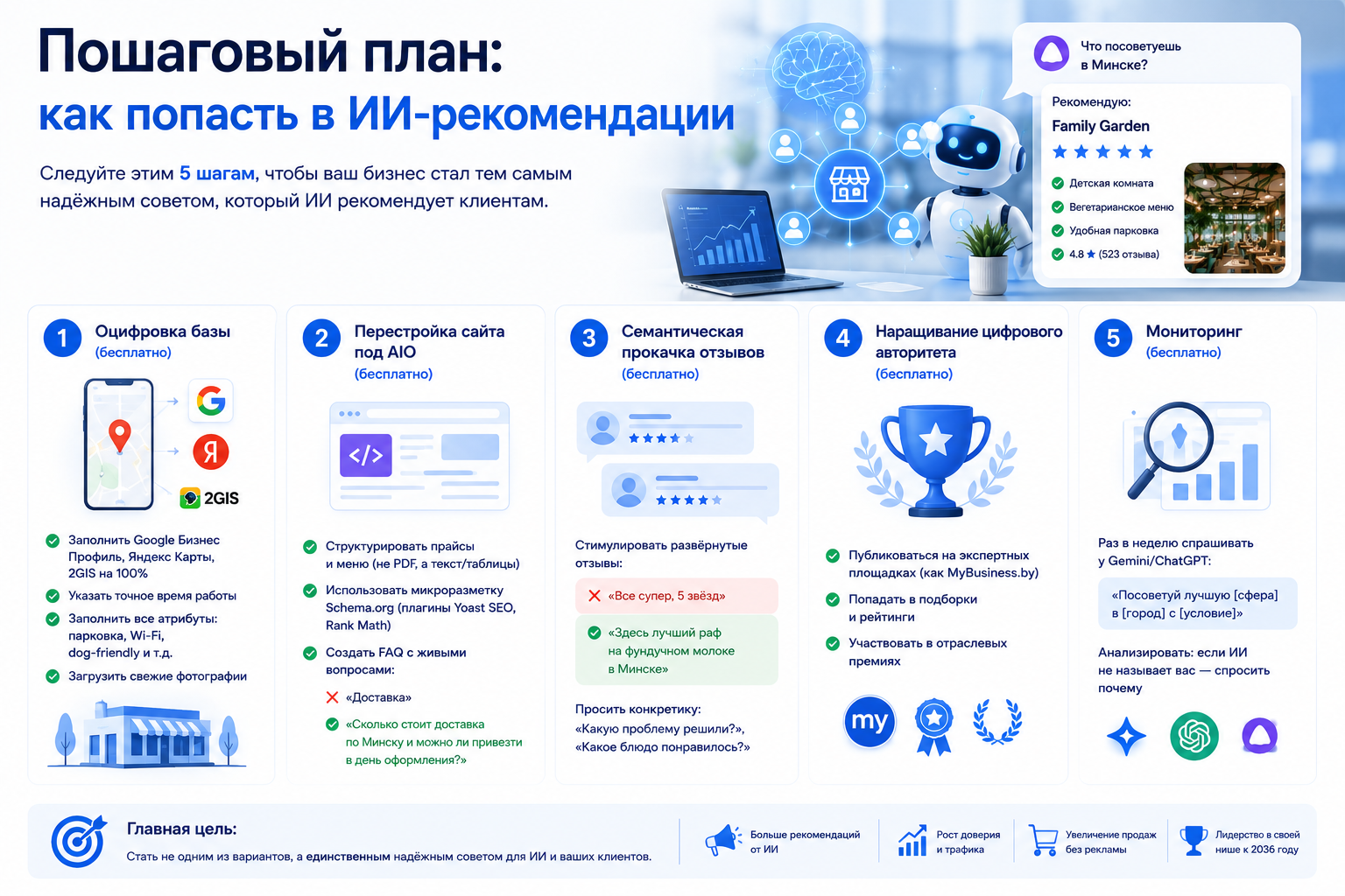 Пошаговая инфографика 
