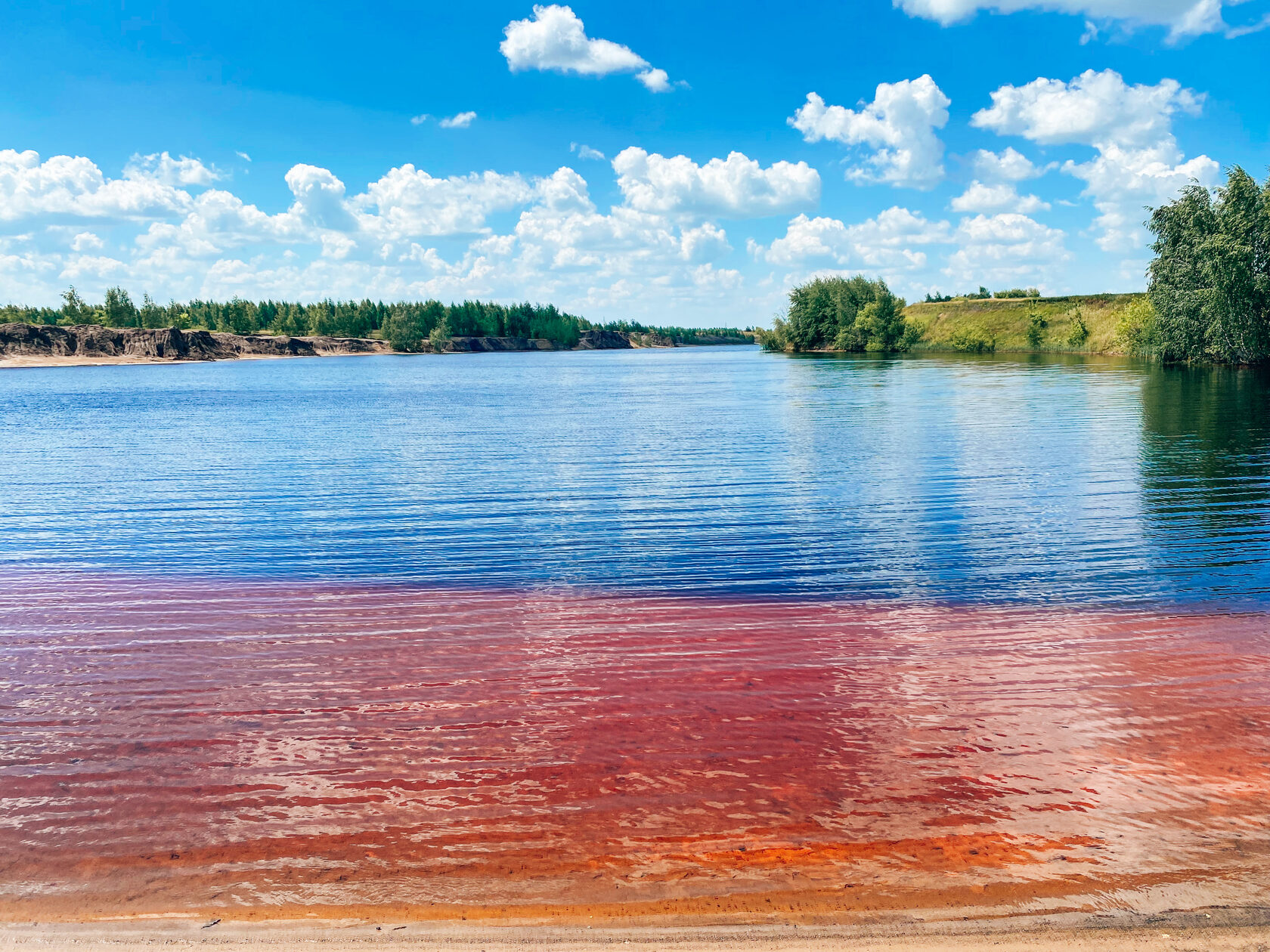 Красные озера тульская область фото