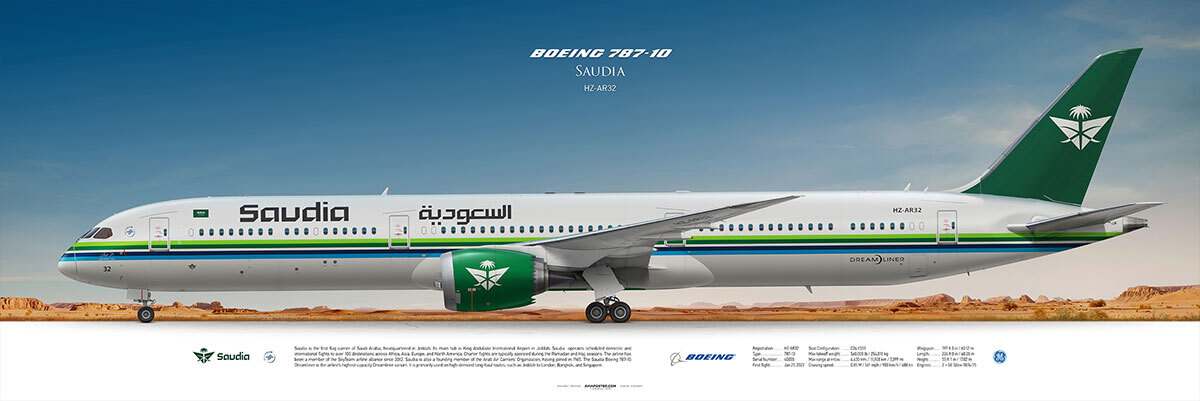 Boeing 787-10 Saudia