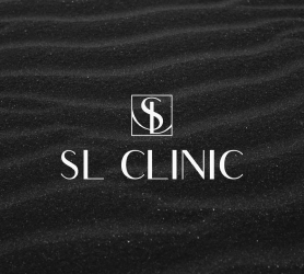 Мокап Айдентика клиника «SL»