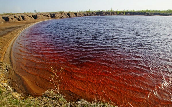 Красные озера тула