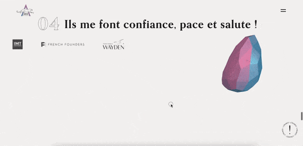 Страница «О компании» на сайте Adis Transition