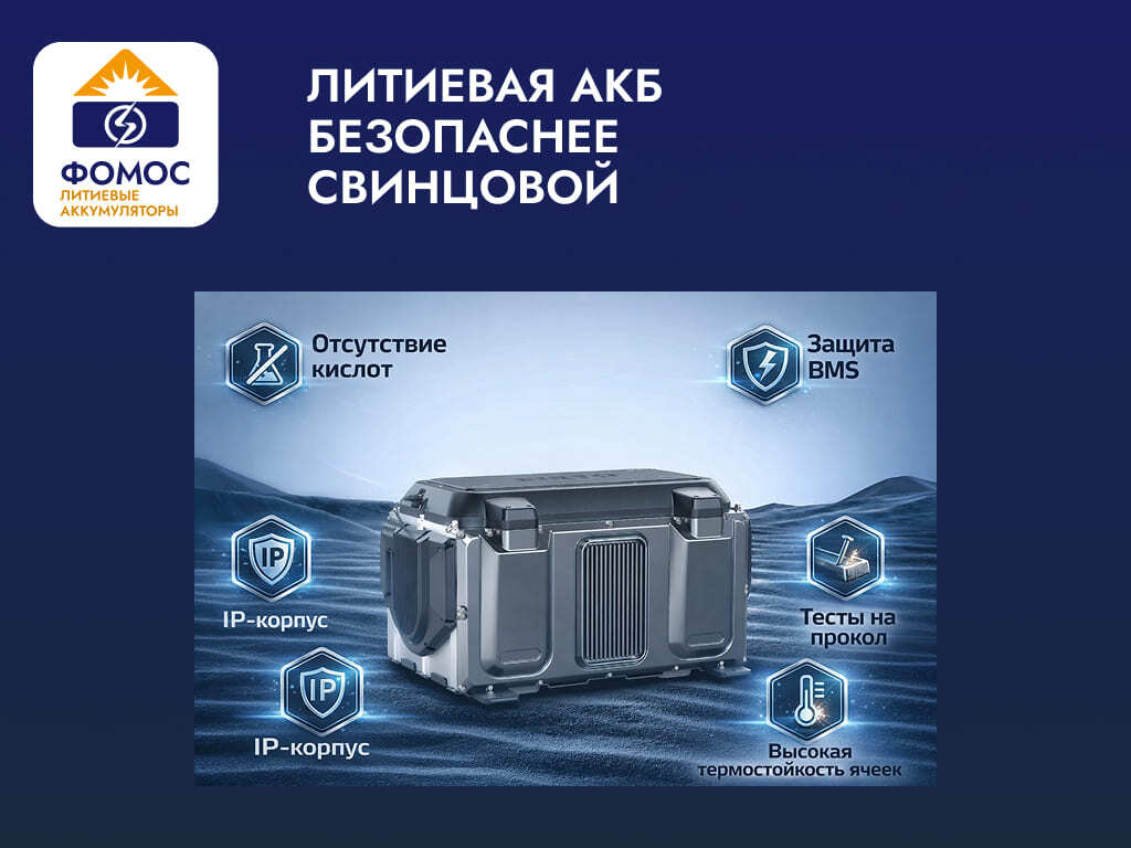 преимущества литиевых аккумуляторов для погрузчиков