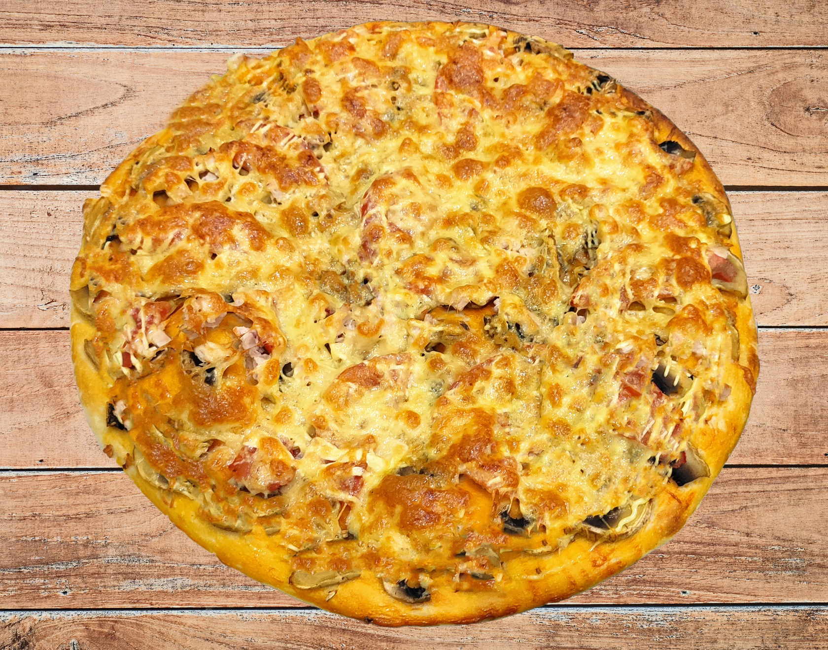 пицца грибная с ветчиной рецепт фото 44